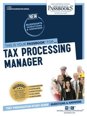 cover image of Tax Processing Manager